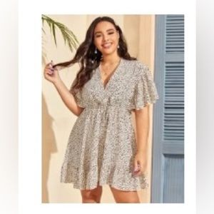 Plus Size White Dress